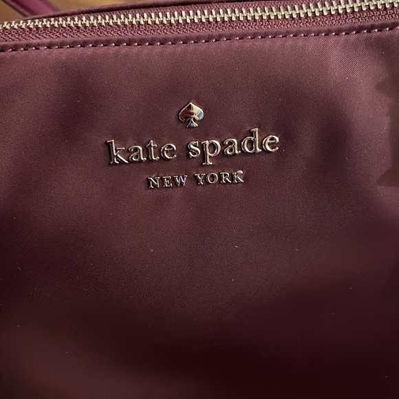 KATE SPADE EGGPLANT PURSE - Picture 2 of 4